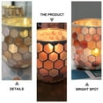 thumbnail image 6 of Mosaic Glass Candleholder Household Candlestick Decorative Candle Stand, 6 of 7
