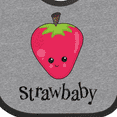 thumbnail image 4 of Inktastic Cute Strawberry Strawbaby Boys or Girls Baby Bib, 4 of 4