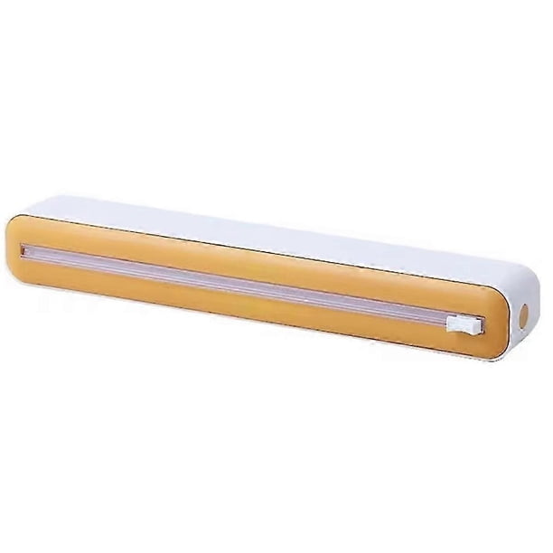 Kitchen Cling Film Dispenser with Cutter - Multifunctional Plastic Wrap and Foil Dispenser, Stretch Film Cutter for Home