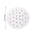 thumbnail image 3 of 200Pcs 8 Inch Round Fryer Parchment Liners, Heavy Duty Non-Stick Oil Resistant Baking Paper for Air Fryer Oven Microwave, Pre-Cut Cooking Sheets with Vent Holes for Steak French Fries, 3 of 9