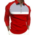 thumbnail image 2 of DPTALR Chemise à Col pour Homme Imprimée Décontractée à Manches Col Rabattu Blouse, 2 of 5