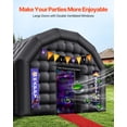 thumbnail image 4 of VEVOR Inflatable Nightclub, 17.72 x 16.4 x 13.9 ft Inflatable Party Tent with 680W Blower & Sandbag, Ventilated Blow up Night Club with 2 Windows, Air Cube House for Event Birthday Wedding Party, 4 of 9