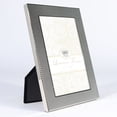 thumbnail image 2 of 4x6 Fawn Pin Dot Pattern Silver Metal Picture Frame, 2 of 3