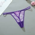 thumbnail image 5 of Womens Panties Custom Vendor Hot Transparent Red Two Piece Lace Lingerie, 5 of 6