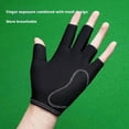 thumbnail image 6 of Professional Billiards Glove with Anti-Slip Grip Ergonomic Three-Finger Design for Enhanced Control and Comfort, 6 of 7
