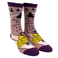 thumbnail image 2 of Women's Put The Fun Between Your Logs Socks Funny Bicycle Biking Graphic Novelty Footwear, 2 of 7