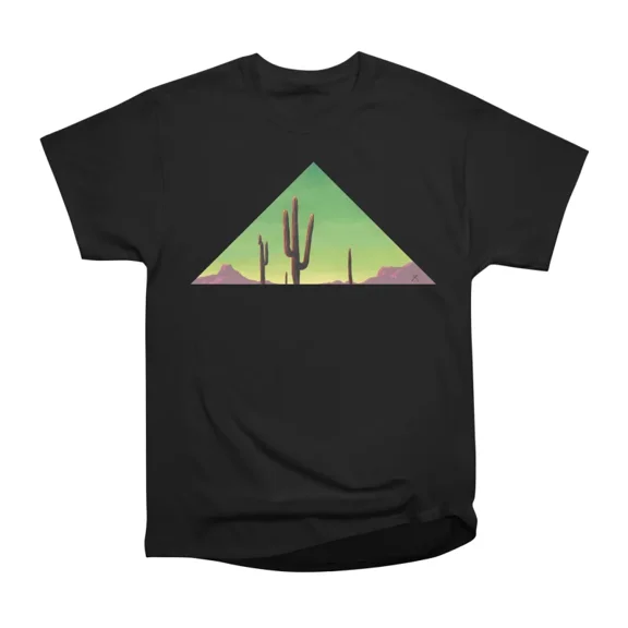 Green Saguaro Sky T-Shirt Tee Gift For Him Merch For Her Apparel For Friend
