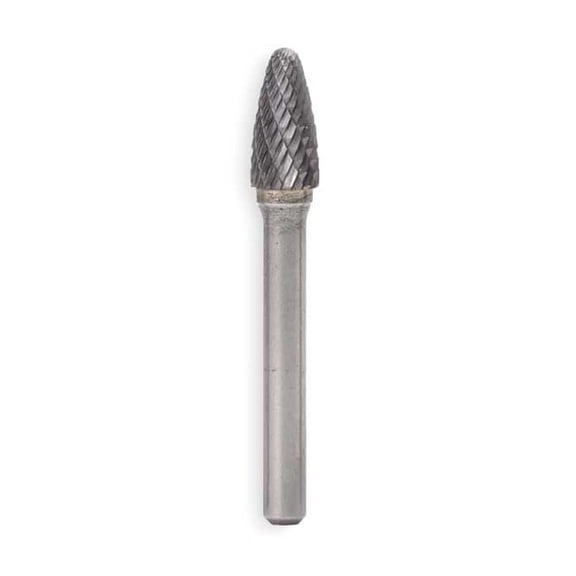 Widia Carbide Bur,Round Nose Tree,3/4,dbl Cut M41394
