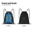 thumbnail image 5 of Bingfone Turtle Drawstrings Backpacks Bags For Men Women Gym Drawstrings Bag, 5 of 9