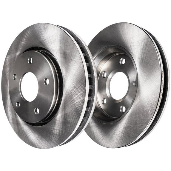 Rear Brake Rotor Set - Compatible with 2008 - 2017 Dodge Challenger 2009 2010 2011 2012 2013 2014 2015 2016