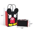 thumbnail image 2 of 12 Pack Party Favor Goodie Treat Candy Gift Paper Bags for Birthday Themed Party Supplies with handle, 2 of 7