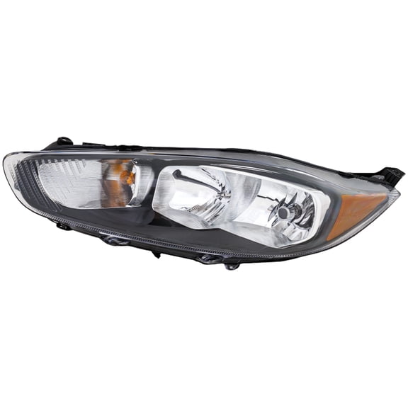 Headlight Compatible with FORD FIESTA 2014-2017 LH Assembly Halogen Hatchback/Sedan - CAPA