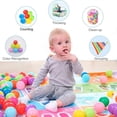 thumbnail image 5 of Bolas de plástico de colores para bebés 50 piezas juegos para niños tienda de juegos para bebés piscina de agua bolas de olas oceánicas juguetes para niños y niñas, 5 of 5
