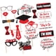 thumbnail image 1 of 19 piezas de accesorios recortables para fotos con purpurina divertida para selfies de fiesta de graduación, fotos de graduación Estilo A, 1 of 9