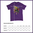 thumbnail image 5 of Tee Hunt Dean Russo Pit Bull T-Shirt Dog Paw Some Angels Have Fur Men's Tee, Purple, 3X-Large, 5 of 5