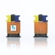 thumbnail image 4 of leyfeng Botes de basura en miniatura Botes de basura pintados Modelo de latas de camión de basura Sandtable Fairy House Street Scenery, 4 of 8