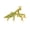 Gold, variant on Praying Mantis Insect Hard Enamel Pin | Clayton Jewelry Labs