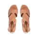thumbnail image 5 of Sandalias de tacón corrido y plataforma altos y correa ajustable de unicolor para mujer, 5 of 5