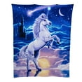 thumbnail image 2 of Unicorn Fleece Blanket for Bed, 50" x 60" Unicorn Fleece Throw Blanket for Girls, Women, Men and Kids - Super Soft Plush Unicorn Blanket Throw Plush Blanket Unicorn Gifts for Girls, 2 of 6