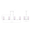 thumbnail image 2 of Z-Lite 8 Light Linear Chandelier, 2 of 8