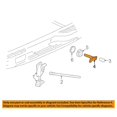 thumbnail image 3 of Car Tire Carrier Lock Cover with Rings Kit 15182986 15040331 for Car Accessories, 3 of 5