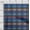 Blue, variant on oneOone Organic Cotton Poplin Twill Fabric Madras Check Print Fabric BTY 42 Inch Wide