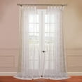 thumbnail image 2 of eff florentina embroidered sheer window curtain, 2 of 2
