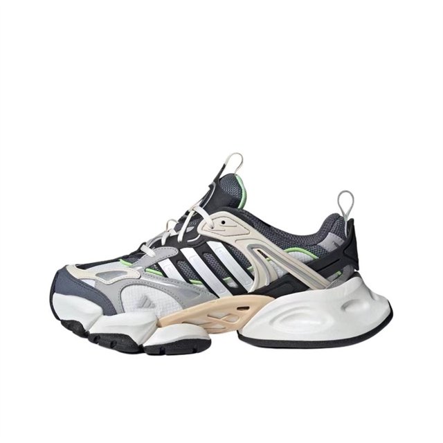 Zapatillas de deporte unisex XLG RUNNER DELUXE negras con punta redonda, deportivas de corte bajo, informales, para correr