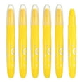 thumbnail image 1 of Uxcell 6Pcs Watercolor Gel Crayon for Coloring, Medium Yellow, 1 of 6