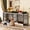 White, variant on 78 inch Dog Crate Furniture XXL Dog Cage Heavy Duty Dog Kennel Indoor with Removable Shelf Divider,Extra Large Double Cage Large Breed