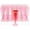 Pink Glitter, variant on MATANA 5oz Gold Glitter Reusable Plastic Champagne Flutes Set of 50