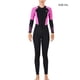 thumbnail image 2 of Traje de buceo Traje de buceo Hombre y traje de mujer Cuerpo completo Cuerpo Frío Sensación Mono para bucear Snorkeling Surfing Natación Mujer / Púrpura 3XL seitruly OD003627-24, 2 of 5