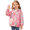 Z02_Pink, variant on Husipze Toddler Cute Printed Hooded Windbreaker Jacket Girls Boys Full Zip Fleece Lined Lightweight Coat Long Sleeve Windproof Outerwear Pink 2 Years