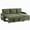 Green-Corduroy, variant on Ktaxon Convertible Sofa Bed, Pull-Out Sleeper Loveseat Couch with Oversized Back Pillow, Ideal for Living Room or Guest Use Green