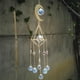 thumbnail image 3 of Atrapasueños de cristal con colgante de cadena, decoración para ventana, hogar, jardín, coche, 3 of 5