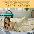 thumbnail image 5 of Burritos Tortilla Blanket, Realistic Food Wrap Blanket Double Sided, Novelty Funny Tortilla Round Soft Blankets (Beige, 47 inches), 5 of 8