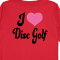 thumbnail image 4 of Inktastic I Love Disc Golf Boys or Girls Long Sleeve Toddler T-Shirt, 4 of 5