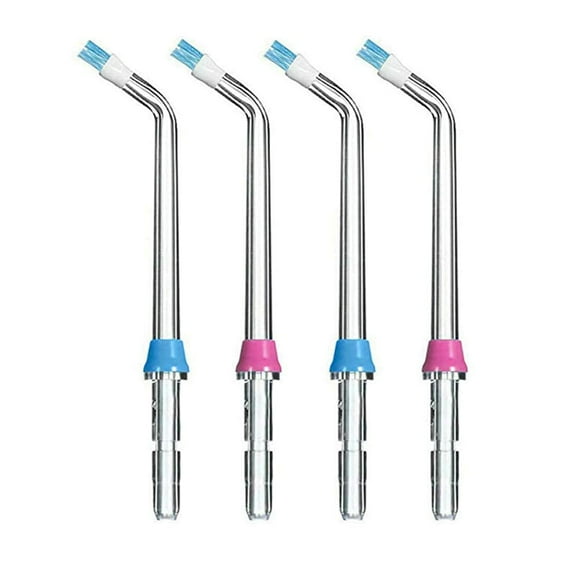 DEELLEEO Plaque Seeker Replacement Tips for Waterpik Water Flosser Flosser Refill Heads Replacement Heads for Waterpik Compatible with Waterpik Oral Irrigator & Dental Flosser Orthodo