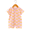 Opposite Yellow And White Clouds, variant on LYMAYTER Infant Newborn Summer Round Neck Romper Button Down Cute Bodysuit One Piece Romper 0-24M