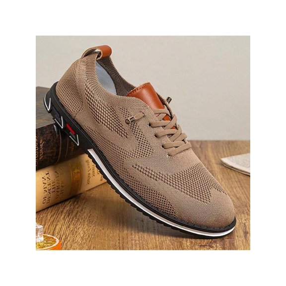 Men's Casual Sporty Beach Shoes - Lightweight Mesh Upper Sneakers for Comfort and Style