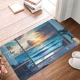 thumbnail image 5 of Fotbe Extra Durable Door Mat - Dirt Trapping Outdoor Welcome Mats - Non-Slip Outdoor Door Mats - Low Profile Front Door Mat - Indoor (16" x 24", Ocean View Bedroom ), 5 of 8