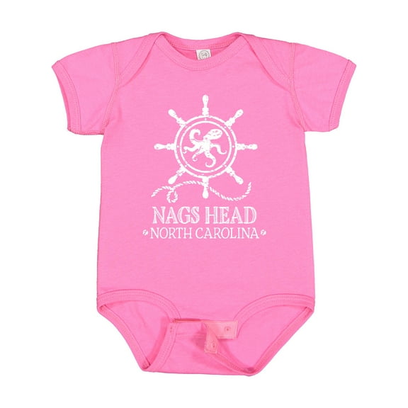 Inktastic Nags Head North Carolina Boys or Girls Baby Bodysuit