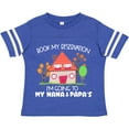 thumbnail image 3 of Inktastic Book My Reservation I'm Going to My Nana and Papa's House Boys or Girls Toddler T-Shirt, 3 of 5