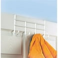 thumbnail image 1 of Spectrum Diversified Design 62500 Quatre Crochets Rack sur la Porte - Blanc, 1 of 6