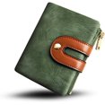 thumbnail image 1 of Dosaele Womens Wallets Bifold Leather Small Wallets for Women Mini Rfid Thin Billfolds Ladies Wallets Slim Compact with Zipper Coin Pocket, 1 of 7