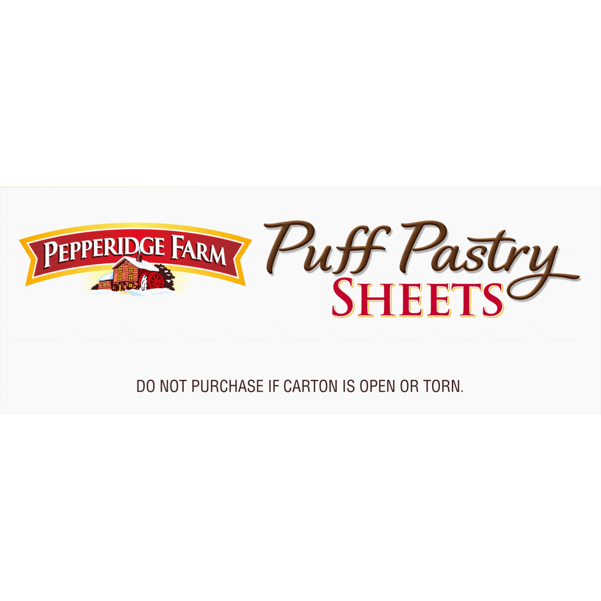 Pepperidge Farm Puff Pastry Frozen Pastry Dough Sheets, 2-Count, 17.3 oz. Box