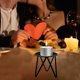 thumbnail image 5 of Iron Old Hollowed Out Candlestick Home Decorative Candle Holders Ornaments Props Crafts Small Candle Holders Dedicated To Enhance The Ambiance, 5 of 6