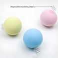 thumbnail image 3 of Pet Interactive Ball Playing Training Squeaky Toy ball pet interactive ball Teasing EVA Ball Chasing Toy Pet Supplies, EVA, Yellow, Insect, 3 of 8