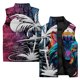 thumbnail image 3 of Nueva chaqueta casual de invierno, chalecos de invierno para hombres, chalecos térmicos de algodón para hombres, chalecos con estampado de tigre y pantera azul para hombre, ropa, 3 of 5