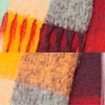thumbnail image 3 of Bufanda grande y gruesa a cuadros para mujer, bufanda de gran tamaño a cuadros de colores, borla suave, chal grueso y cálido para otoño e invierno, 3 of 5
